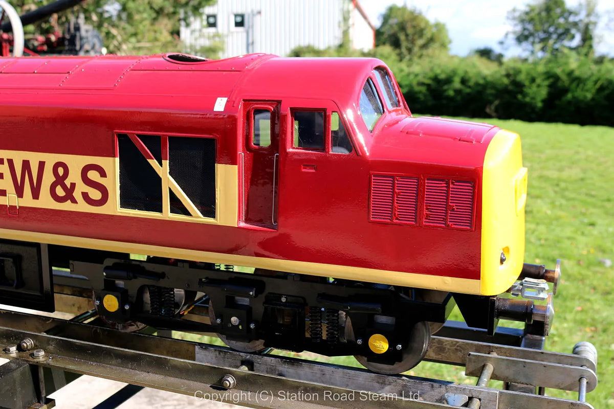 5 inch gauge Class 37 battery electric