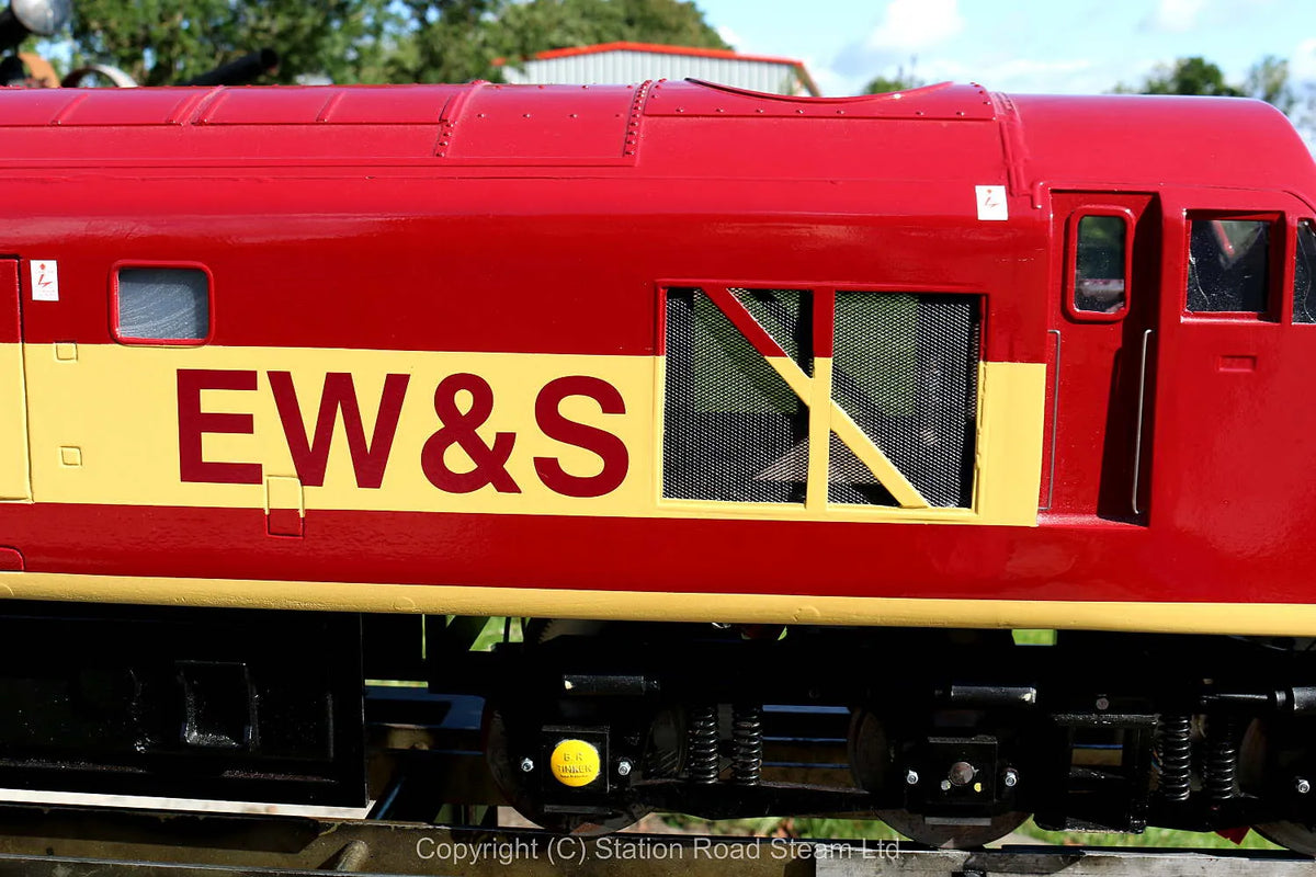 5 inch gauge Class 37 battery electric