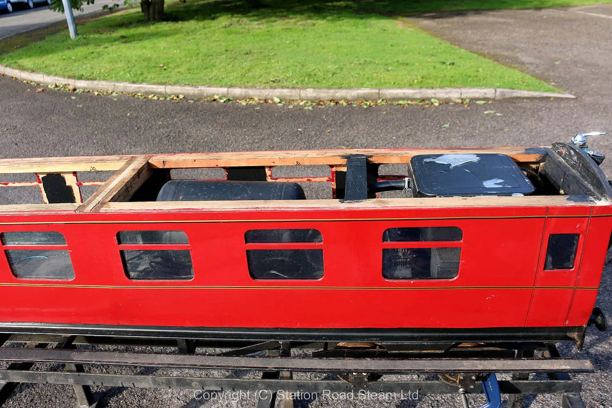7 1/4 inch gauge air-braked bogie coach