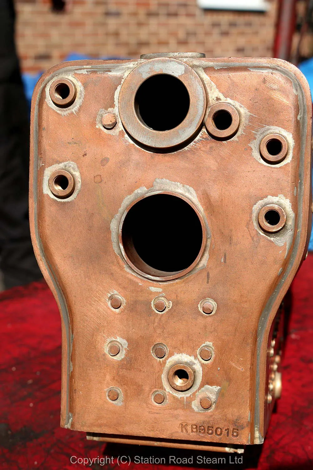 Kingswood boiler for 5 inch gauge Somerset & Dorset 2-8-0