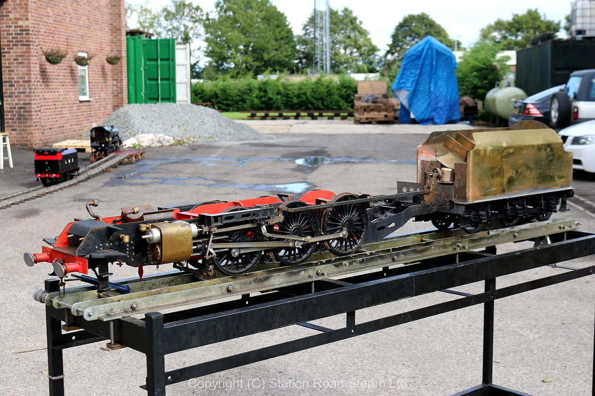 Part-built 5 inch gauge LMS Duchess