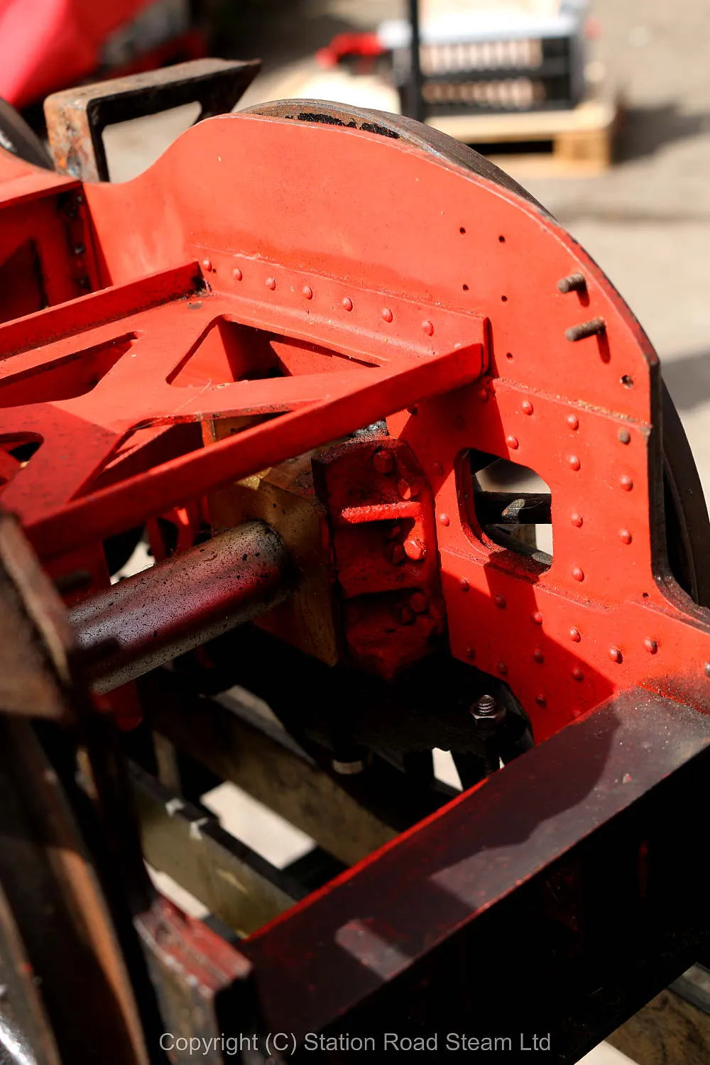 Part-built 5 inch gauge LMS Duchess