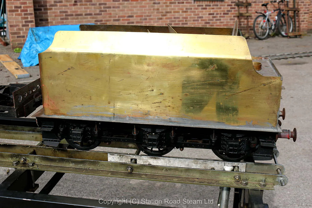 Part-built 5 inch gauge LMS Duchess