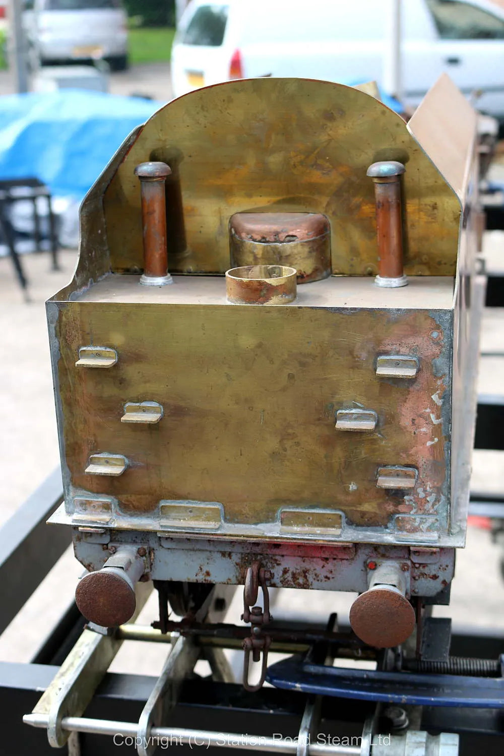 Part-built 5 inch gauge LMS Duchess