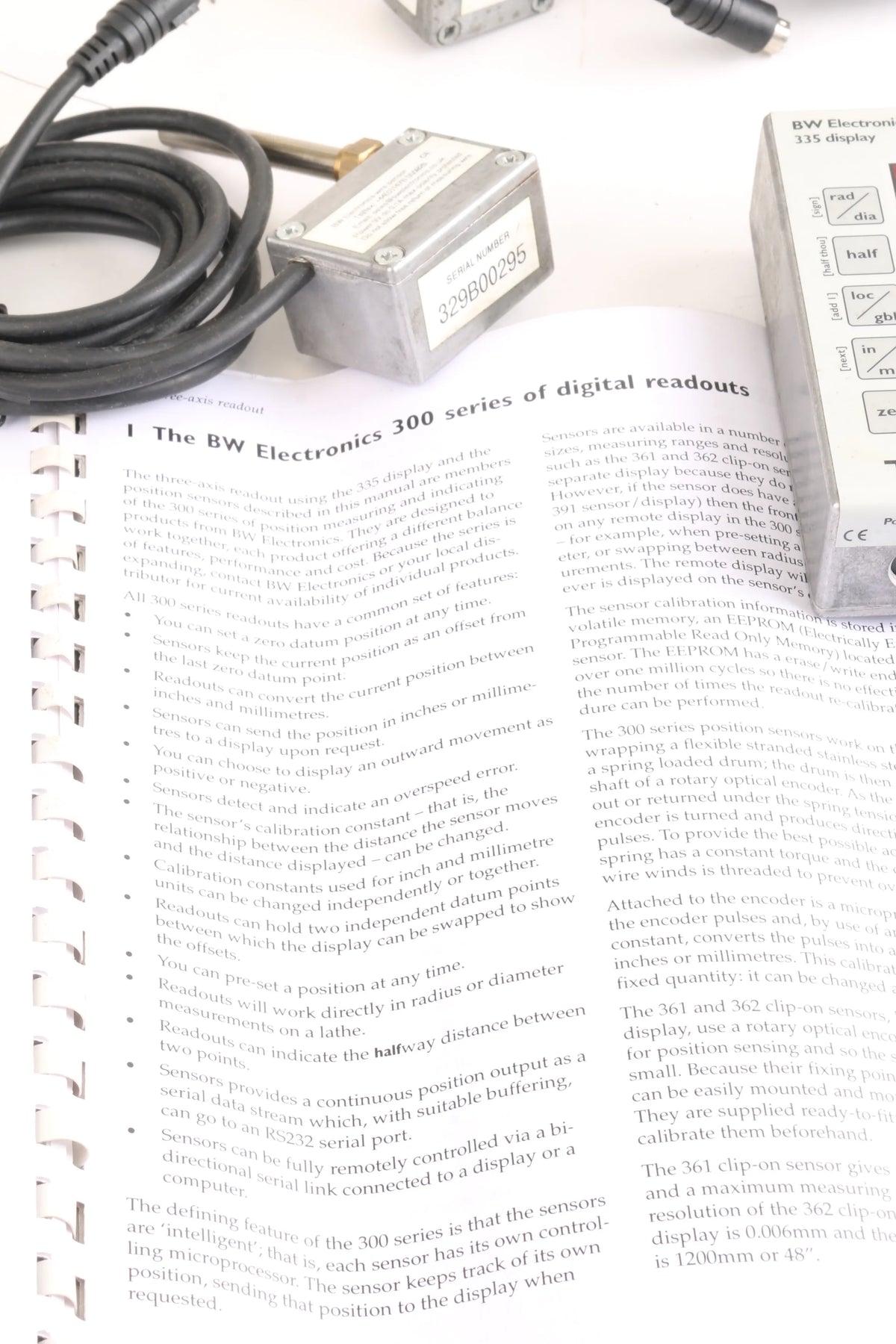 BW Electronics 3-axis digital readout