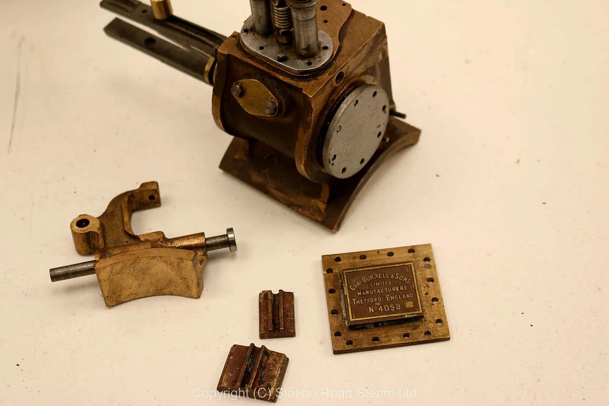 2 inch scale Burrell steam roller