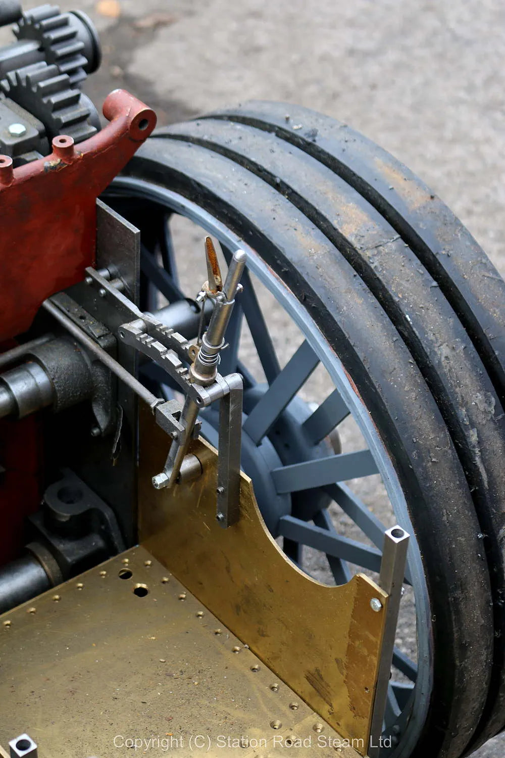 3 inch scale McLaren 10nhp road locomotive