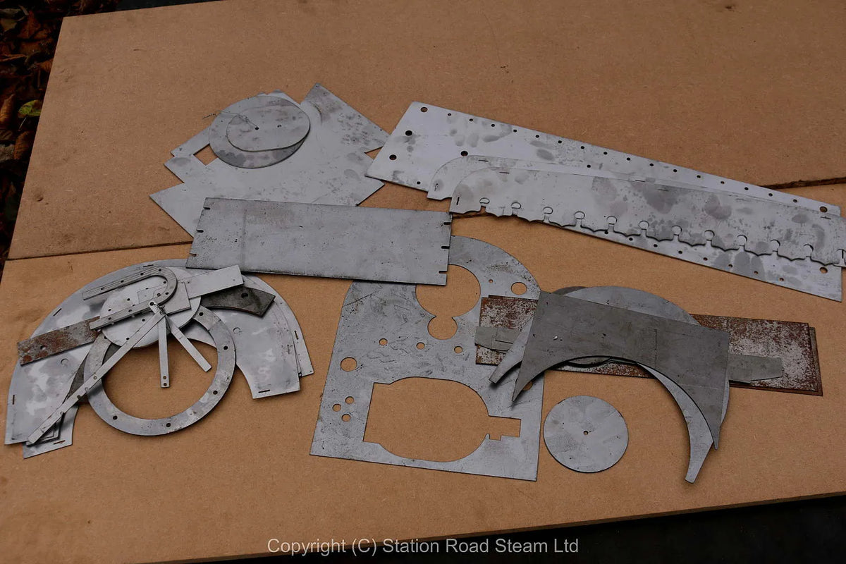 7 1/4 inch gauge part-built Manning Wardle 0-4-0ST "Anna"