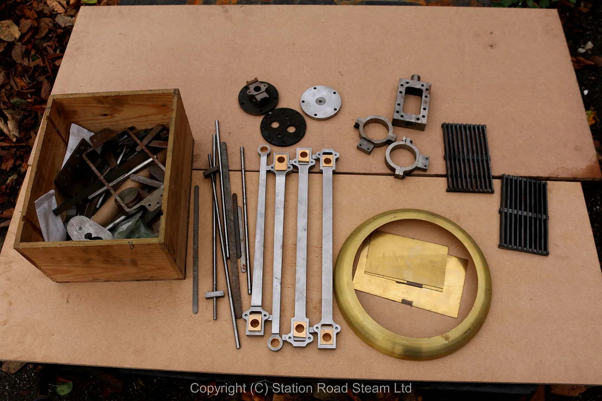 7 1/4 inch gauge part-built Manning Wardle 0-4-0ST "Anna"
