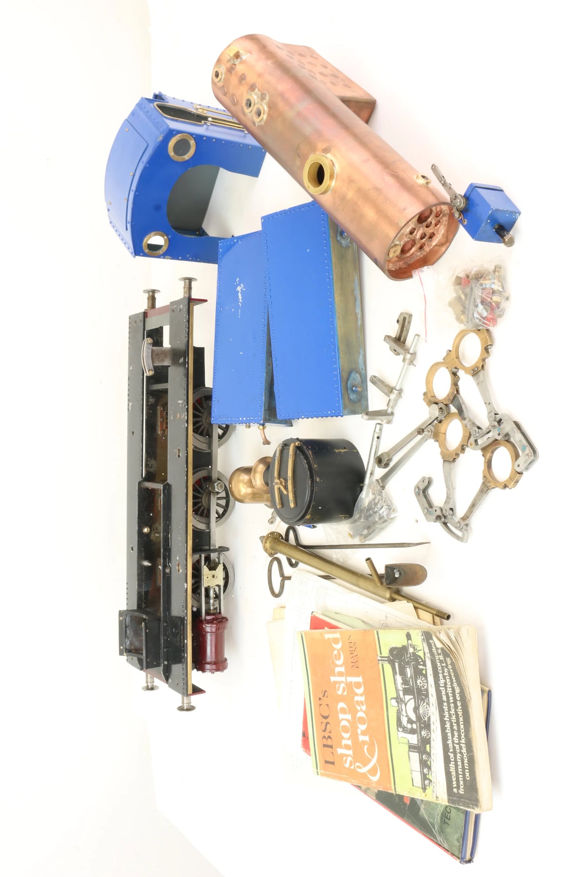 3 1/2 inch gauge part-built "Rob Roy" 0-6-0T, new CE-marked boiler