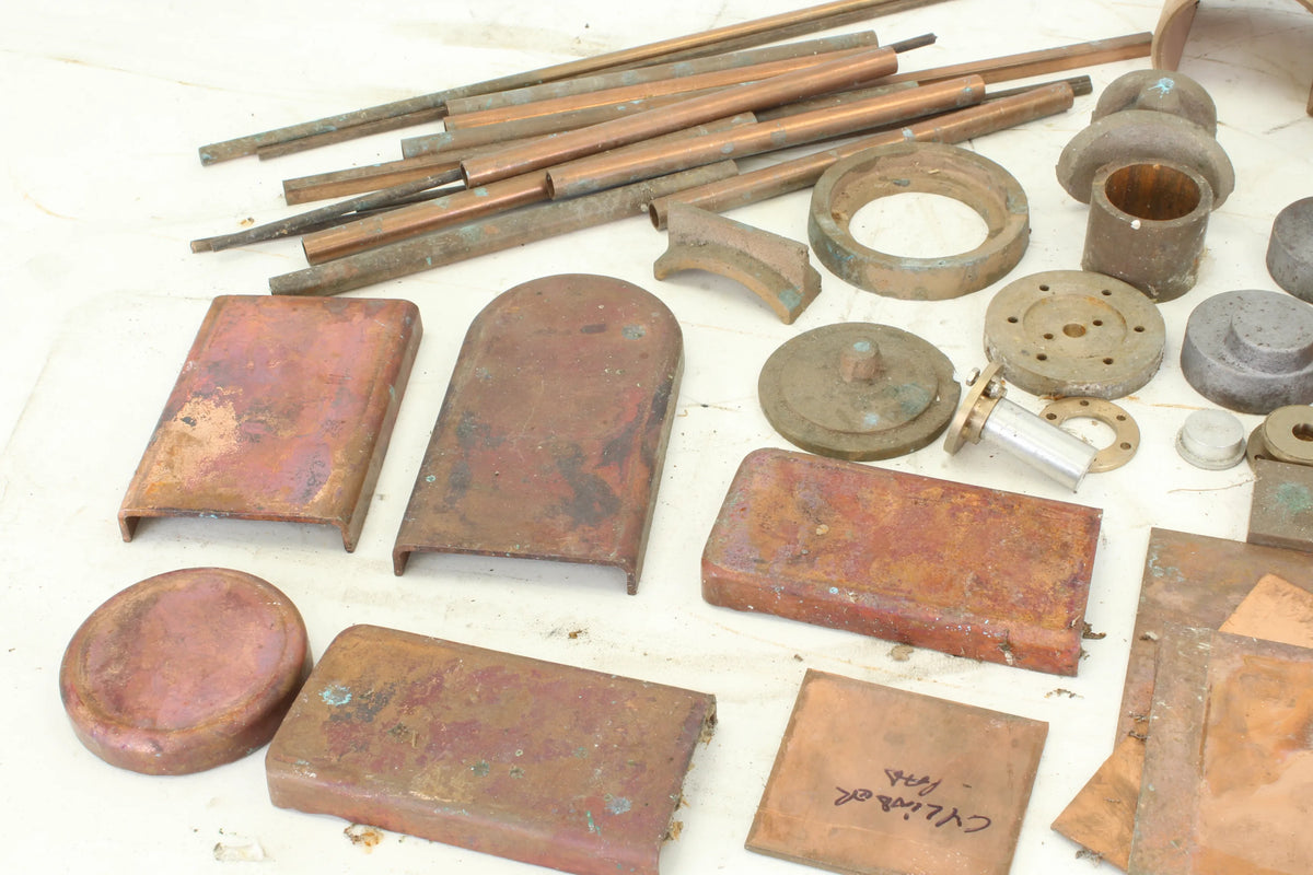 1 inch scale "Minnie" traction engine boiler material & castings