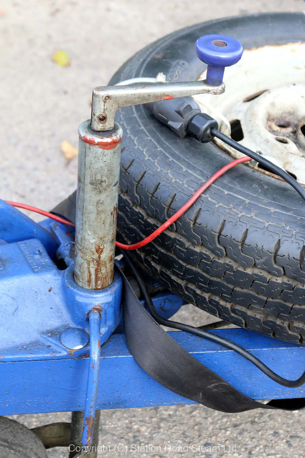 7 1/4 inch gauge fitted road trailer