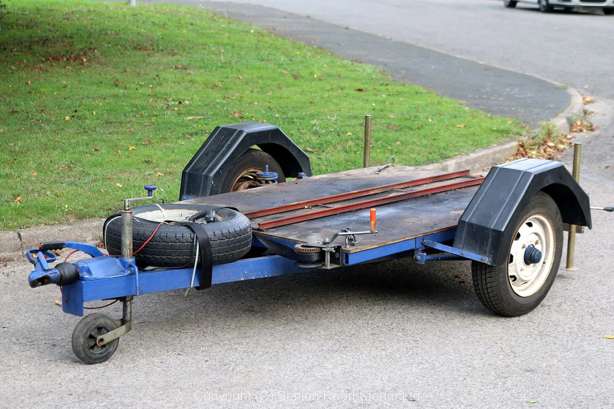 7 1/4 inch gauge fitted road trailer