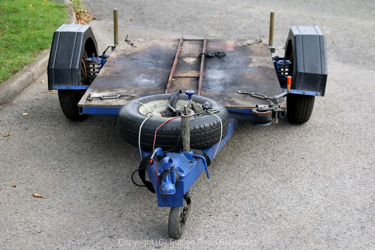 7 1/4 inch gauge fitted road trailer
