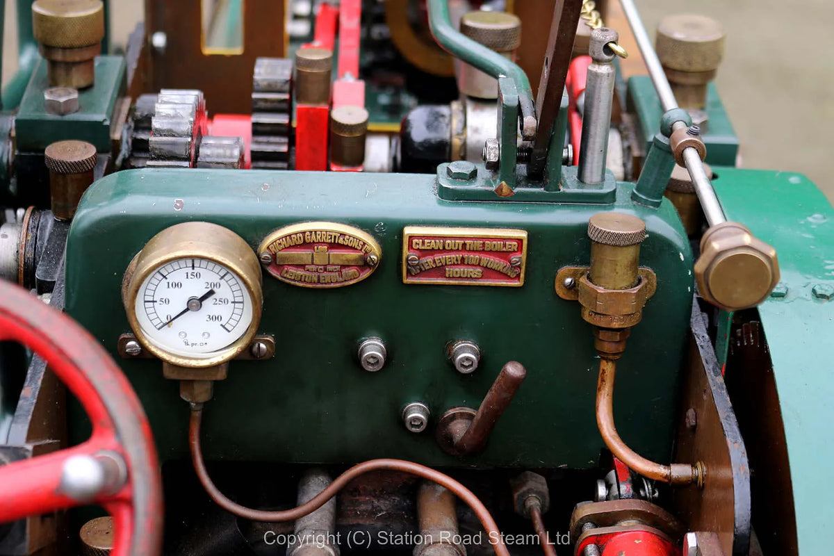 4 inch scale Garrett agricultural engine