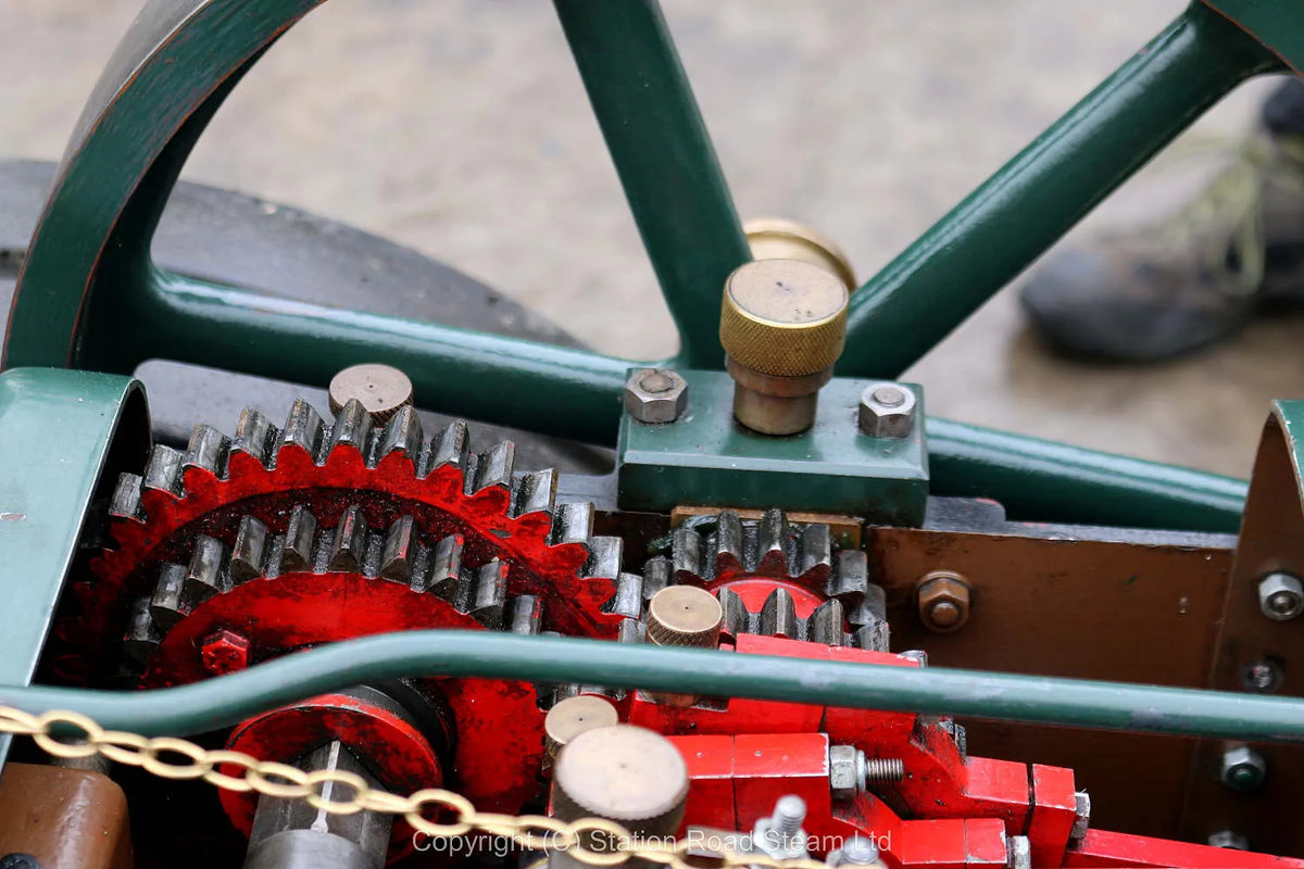 4 inch scale Garrett agricultural engine