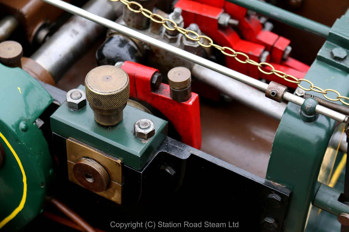 4 inch scale Garrett agricultural engine