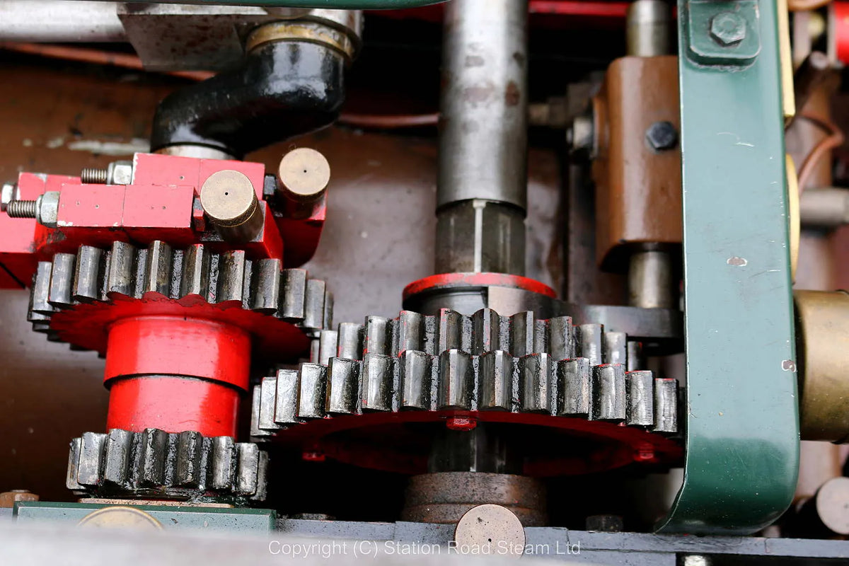 4 inch scale Garrett agricultural engine