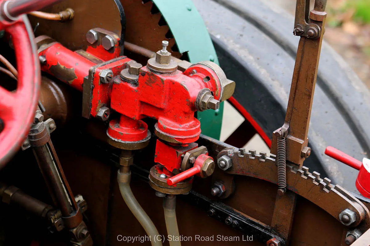 4 inch scale Garrett agricultural engine