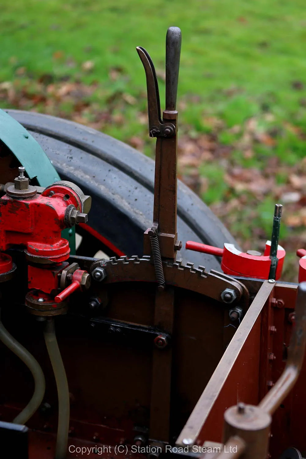 4 inch scale Garrett agricultural engine