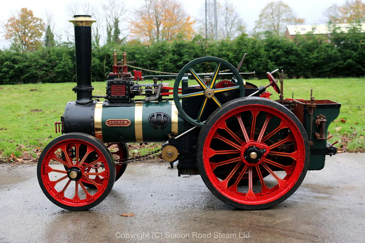 4 inch scale Garrett agricultural engine