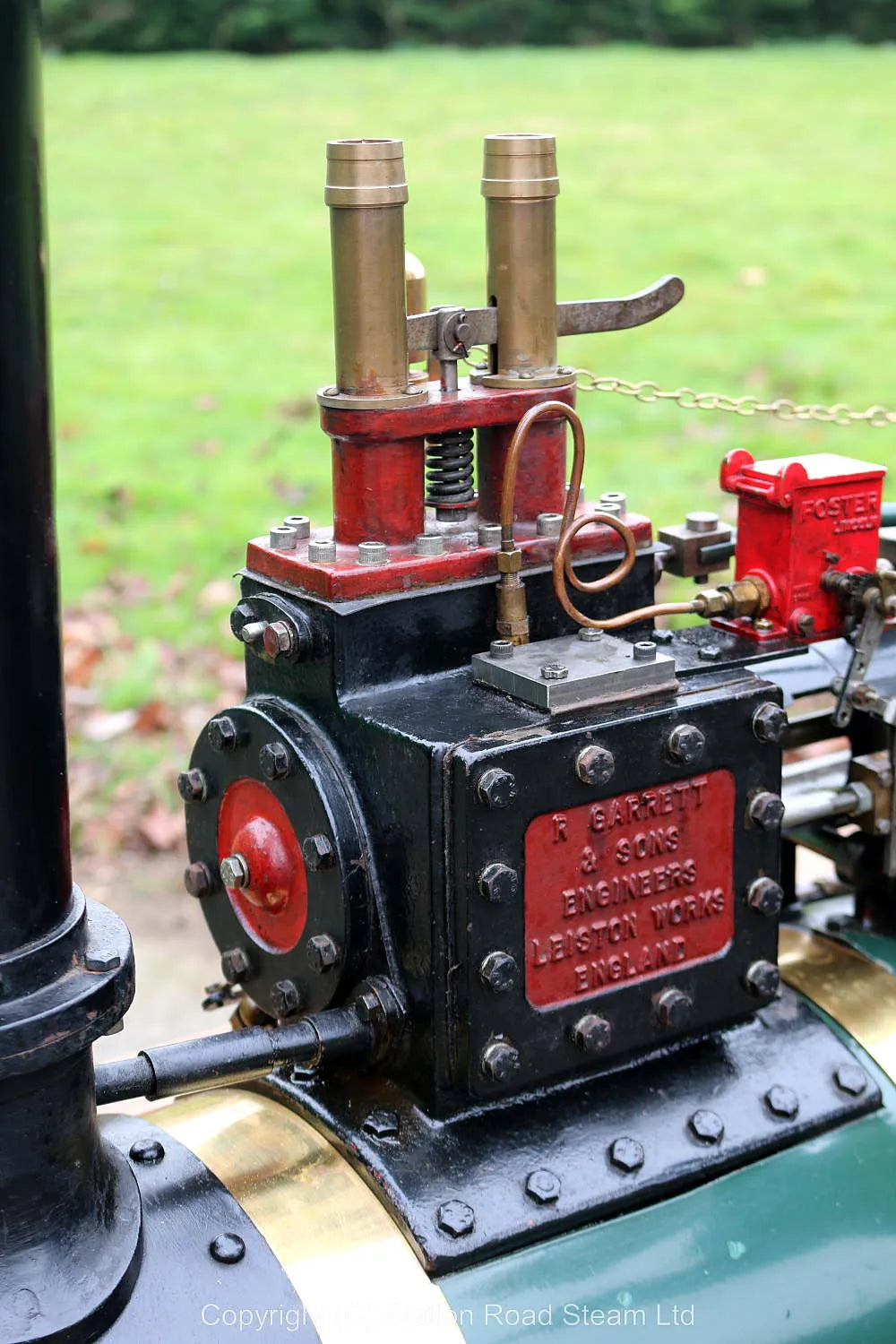 4 inch scale Garrett agricultural engine