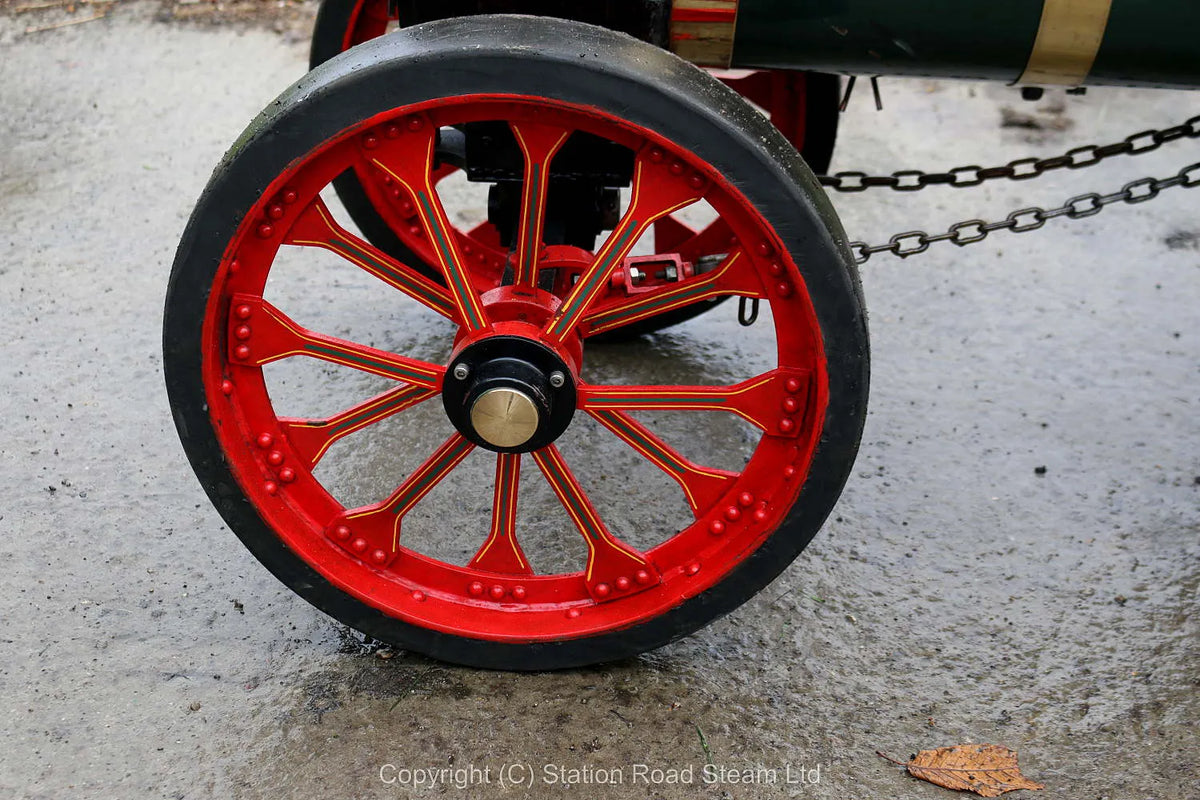 4 inch scale Garrett agricultural engine