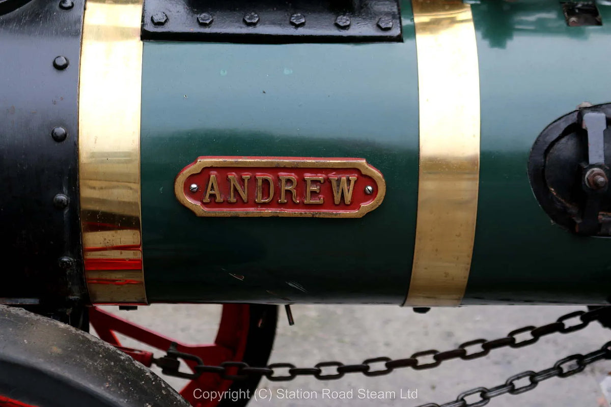 4 inch scale Garrett agricultural engine