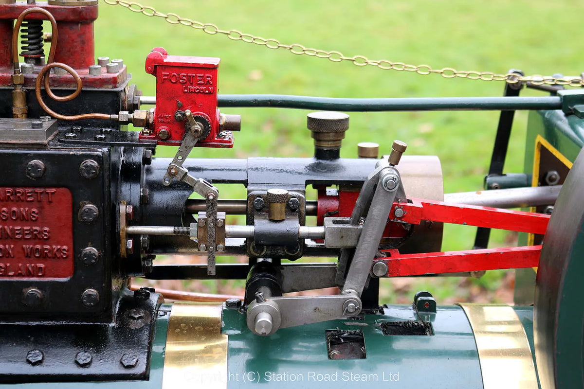 4 inch scale Garrett agricultural engine