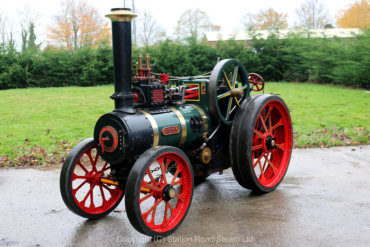 4 inch scale Garrett agricultural engine