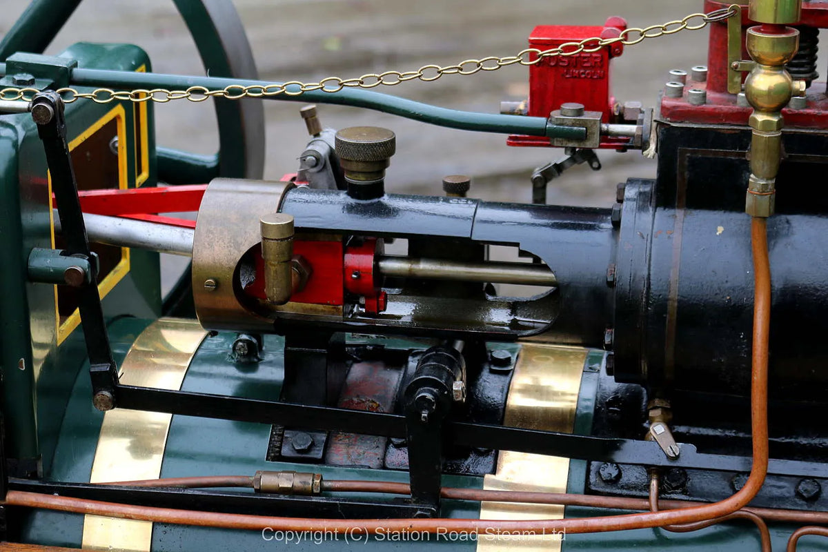 4 inch scale Garrett agricultural engine