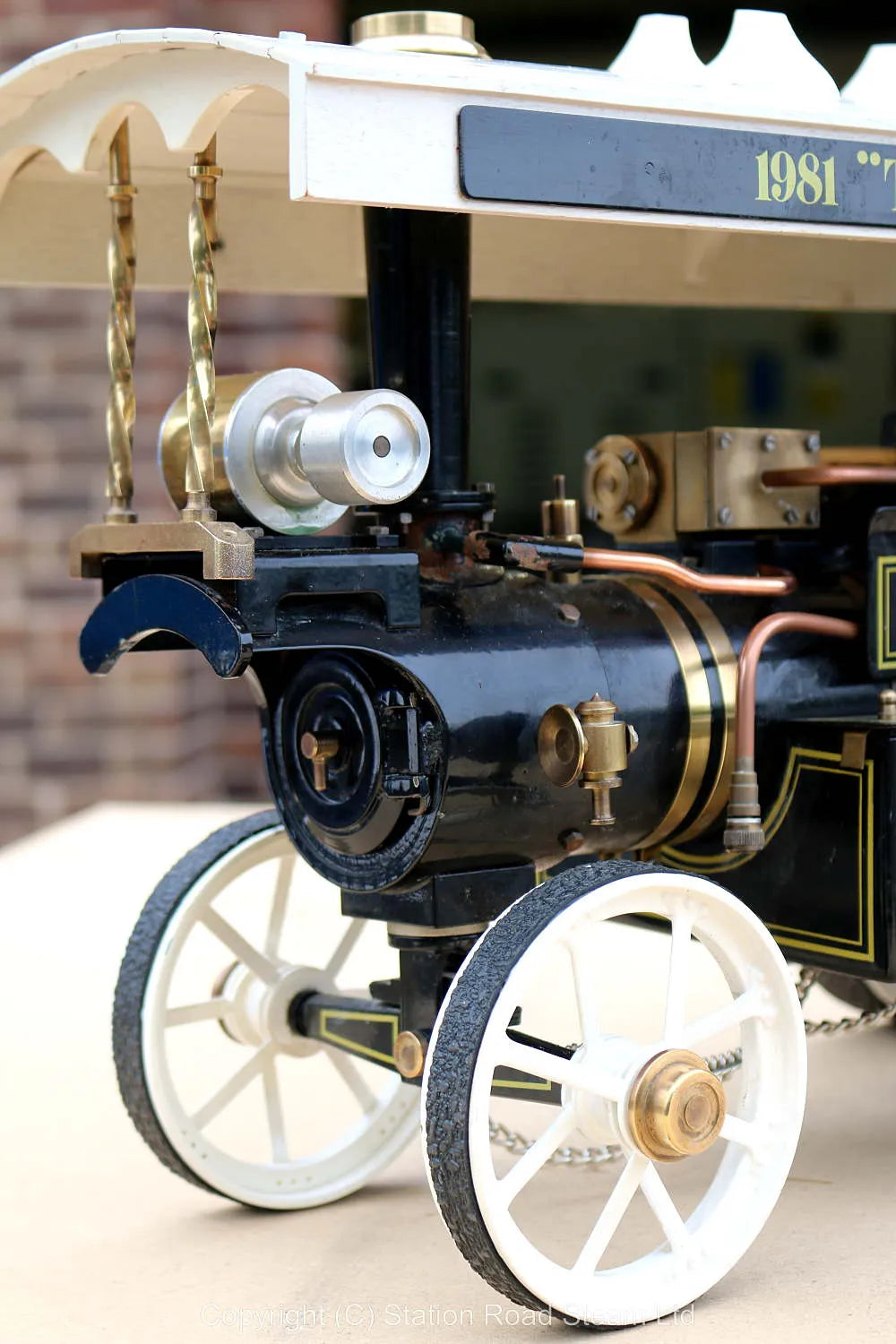 Markie Showmans steam tractor