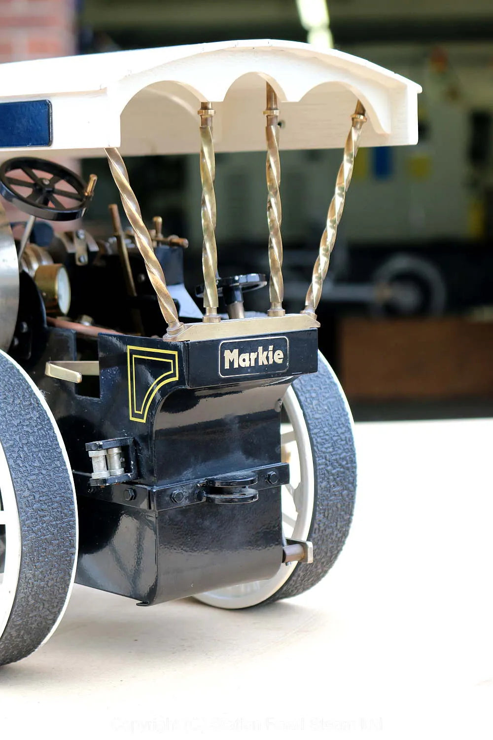 Markie Showmans steam tractor