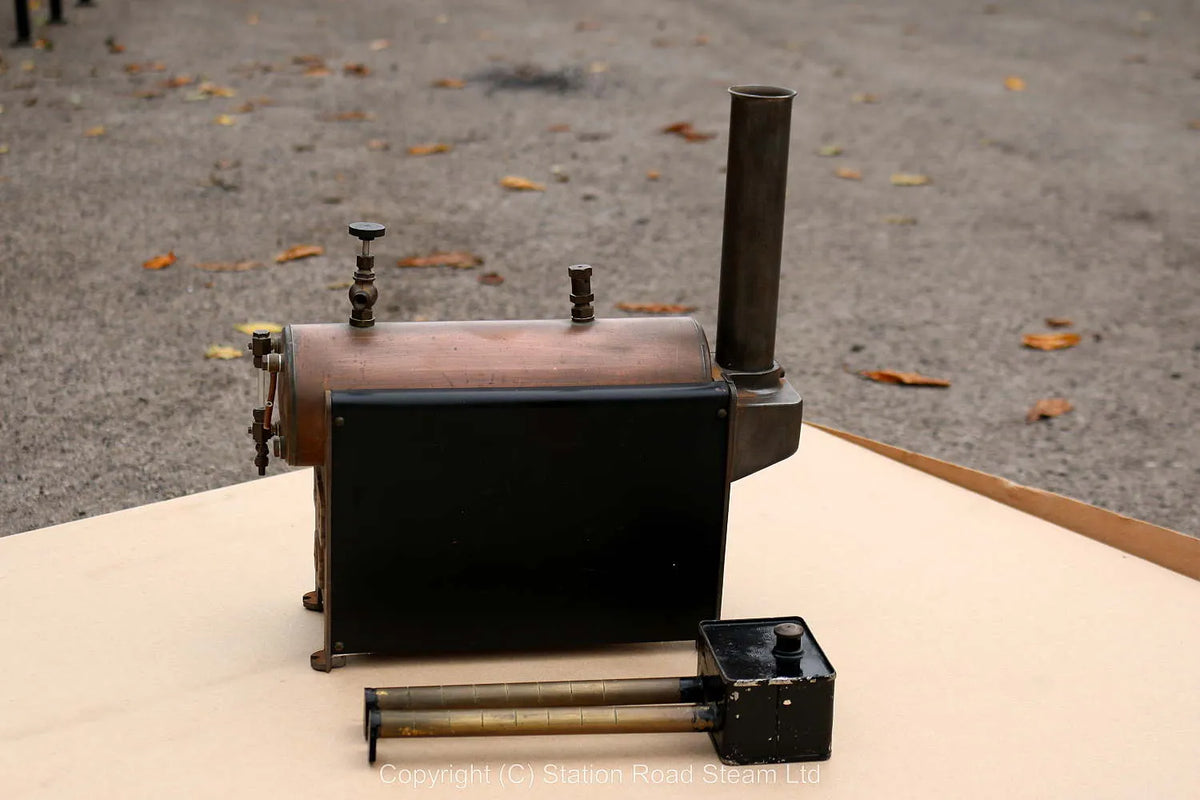 Stuart 504 boiler with spirit-burner