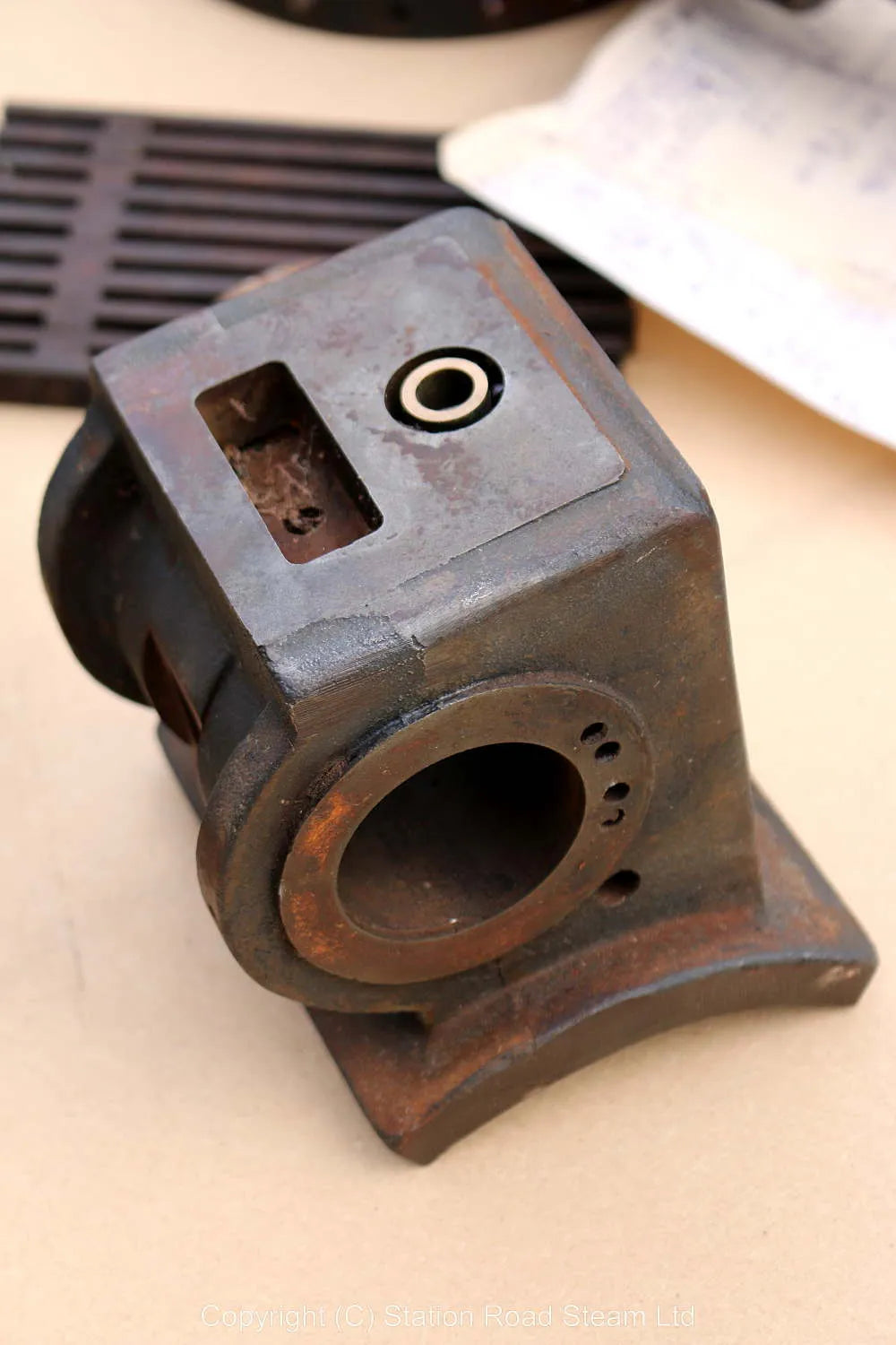 3 inch scale Burrell boiler, castings, drawings