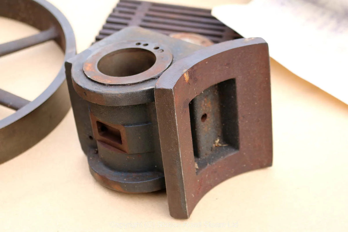 3 inch scale Burrell boiler, castings, drawings