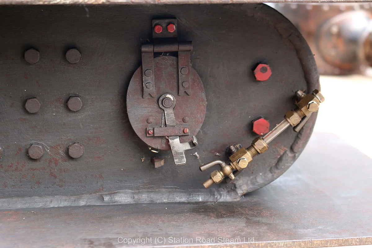 3 inch scale Burrell boiler, castings, drawings