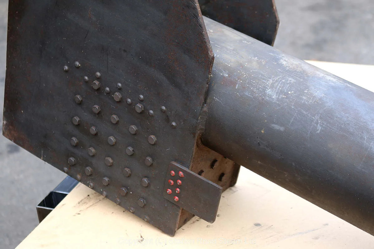3 inch scale Burrell boiler, castings, drawings
