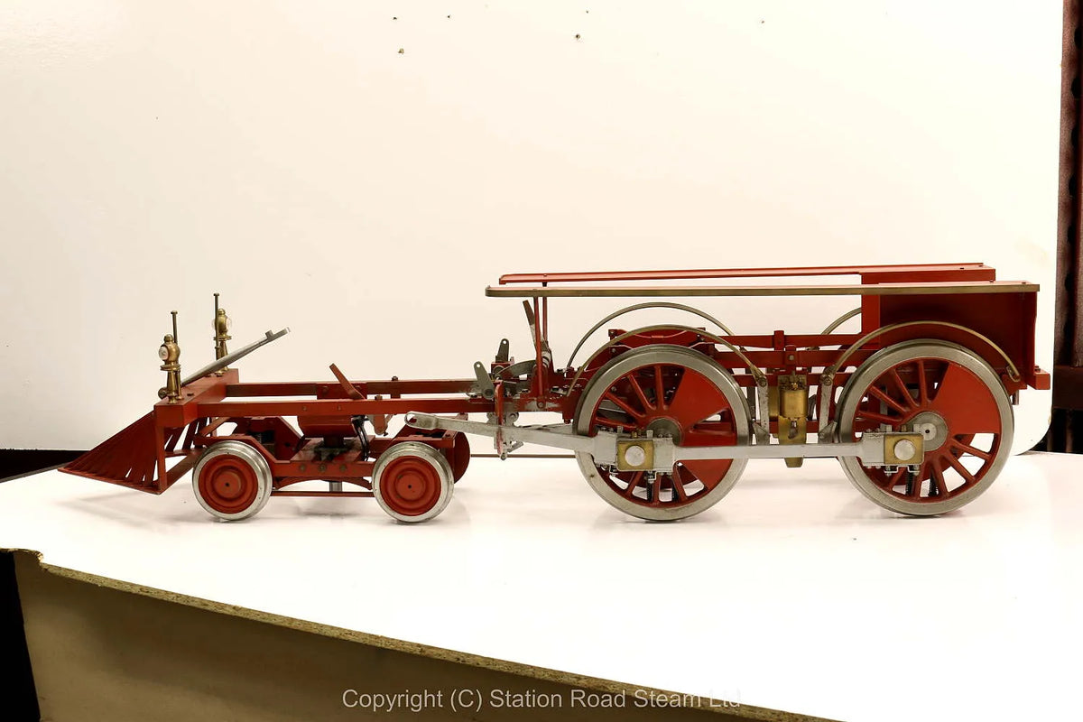 Part-built 5 inch gauge NY&HRR 4-4-0