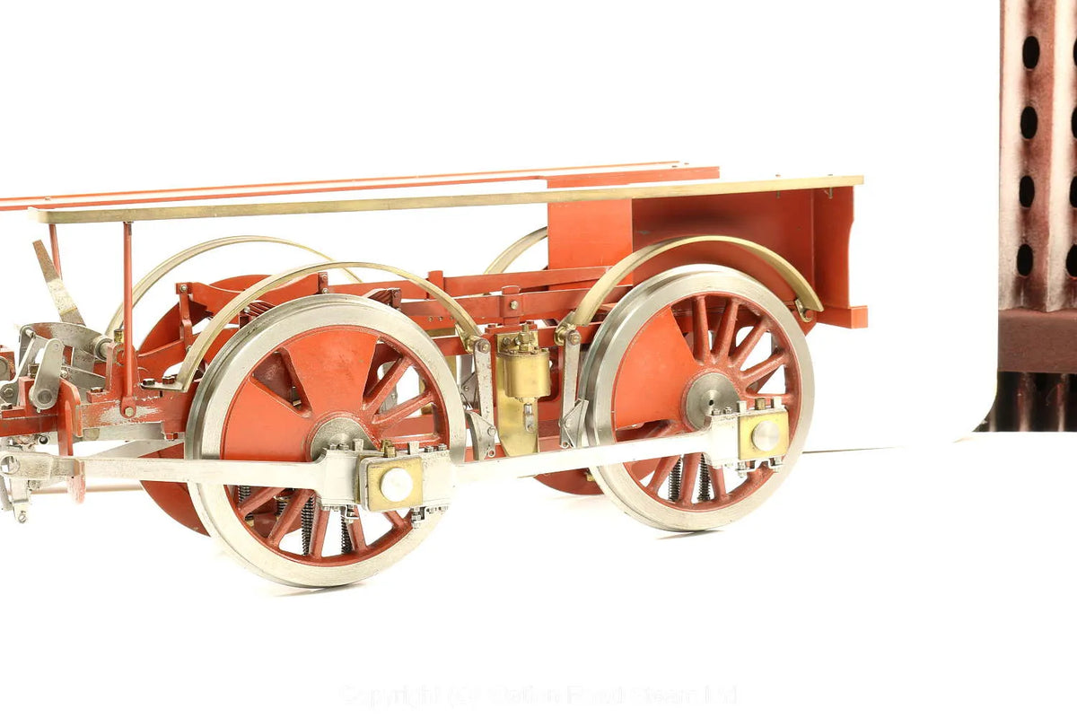 Part-built 5 inch gauge NY&HRR 4-4-0