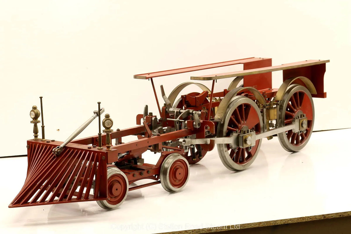 Part-built 5 inch gauge NY&HRR 4-4-0
