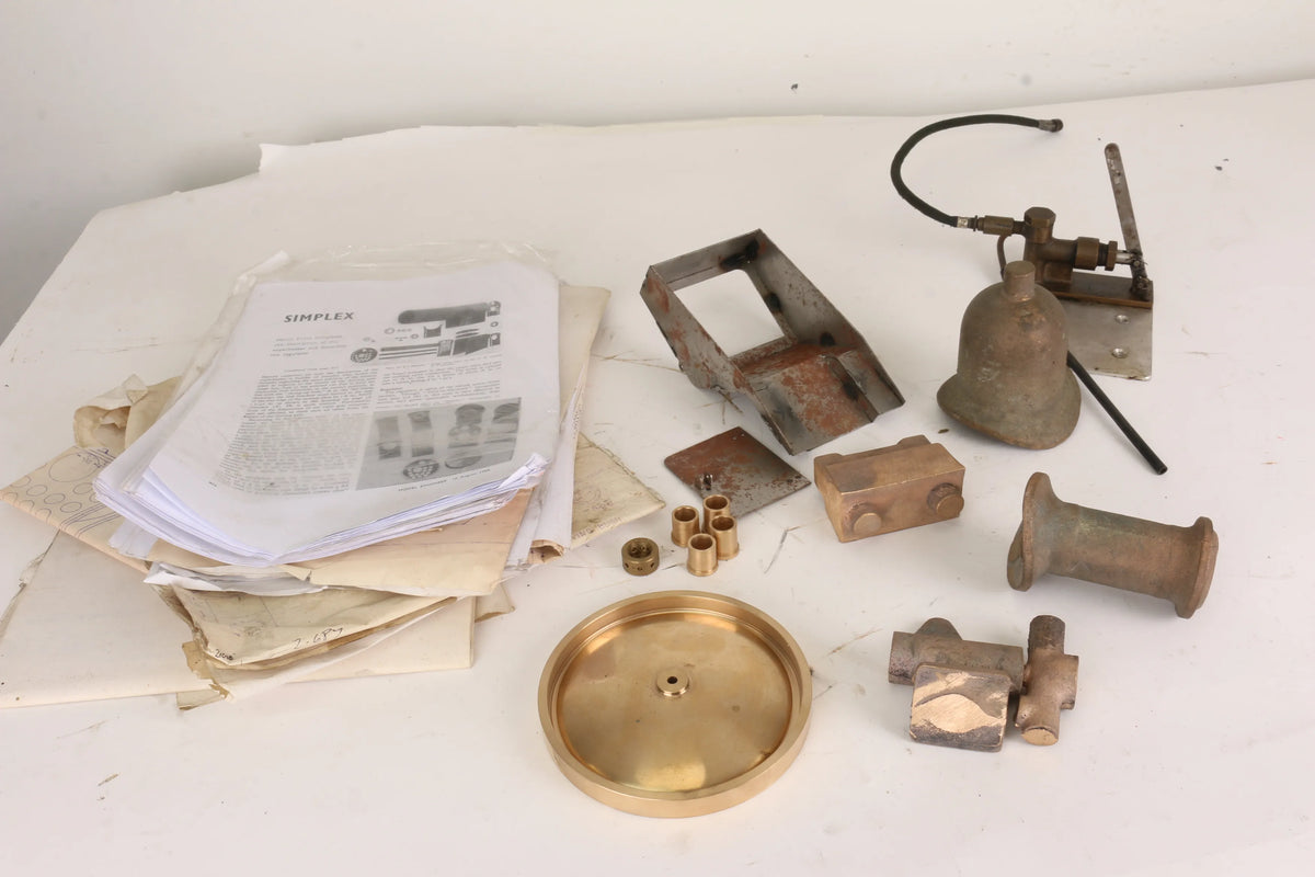 5 inch gauge part built Simplex 0-6-0
