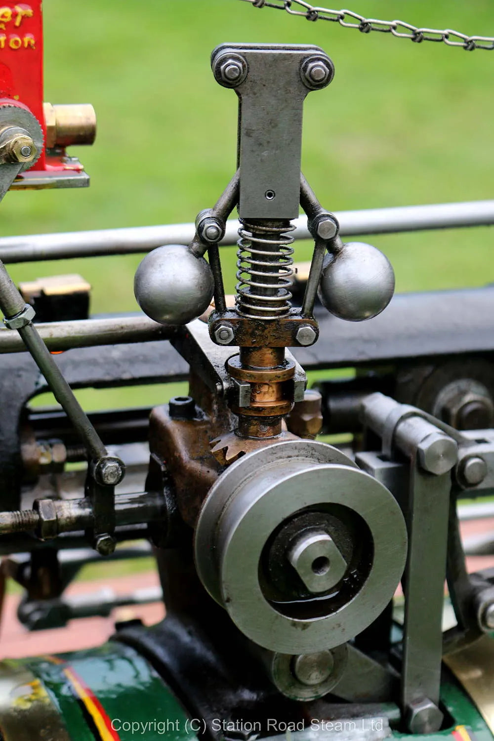 4 inch scale Foster agricultural engine