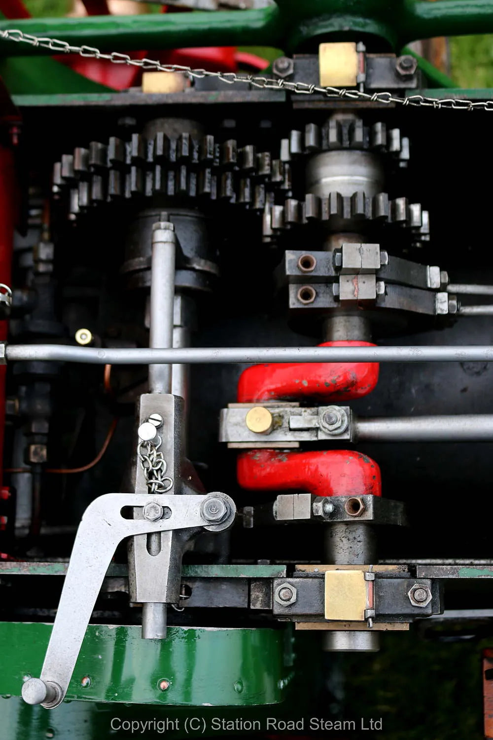 4 inch scale Foster agricultural engine