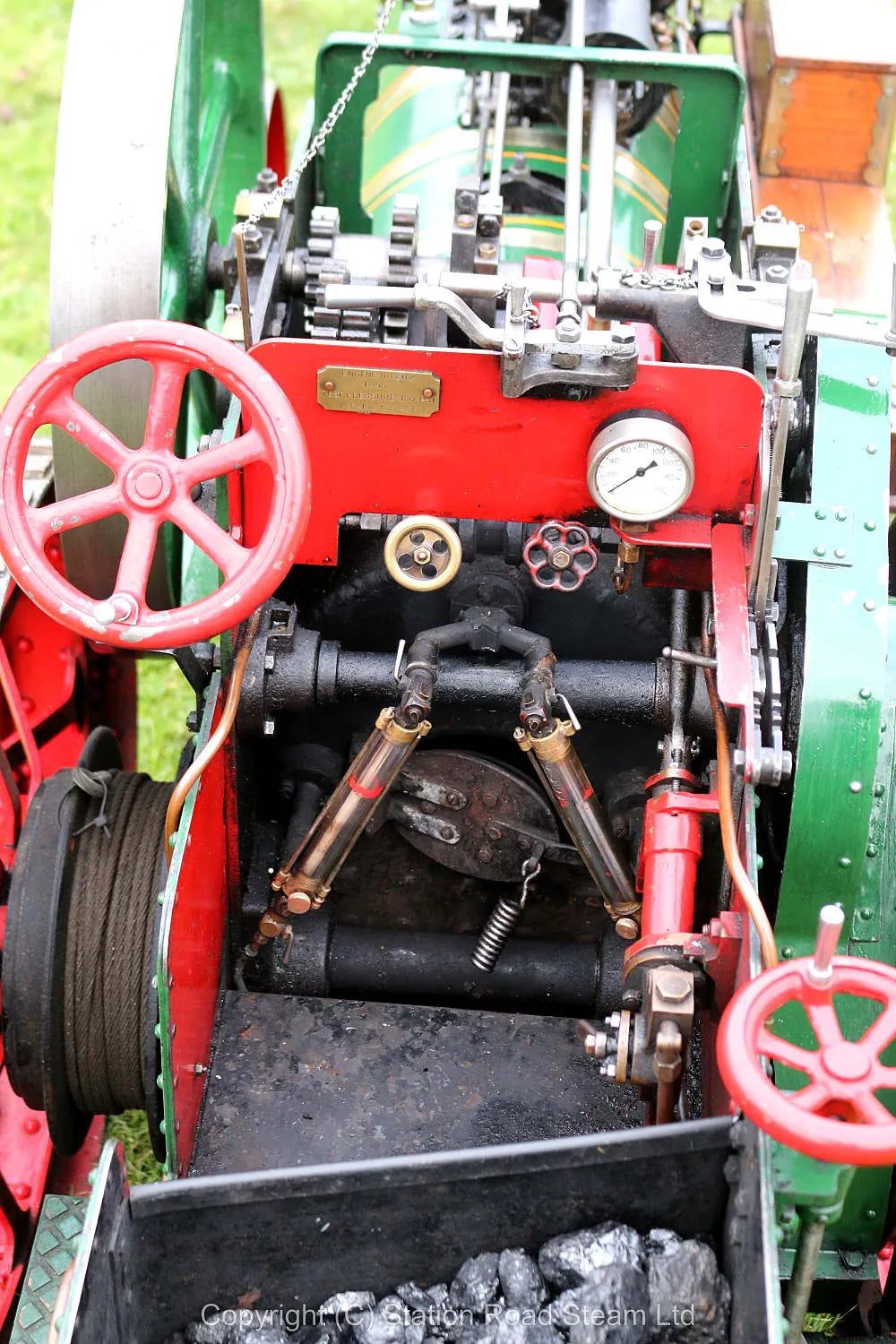 4 inch scale Foster agricultural engine