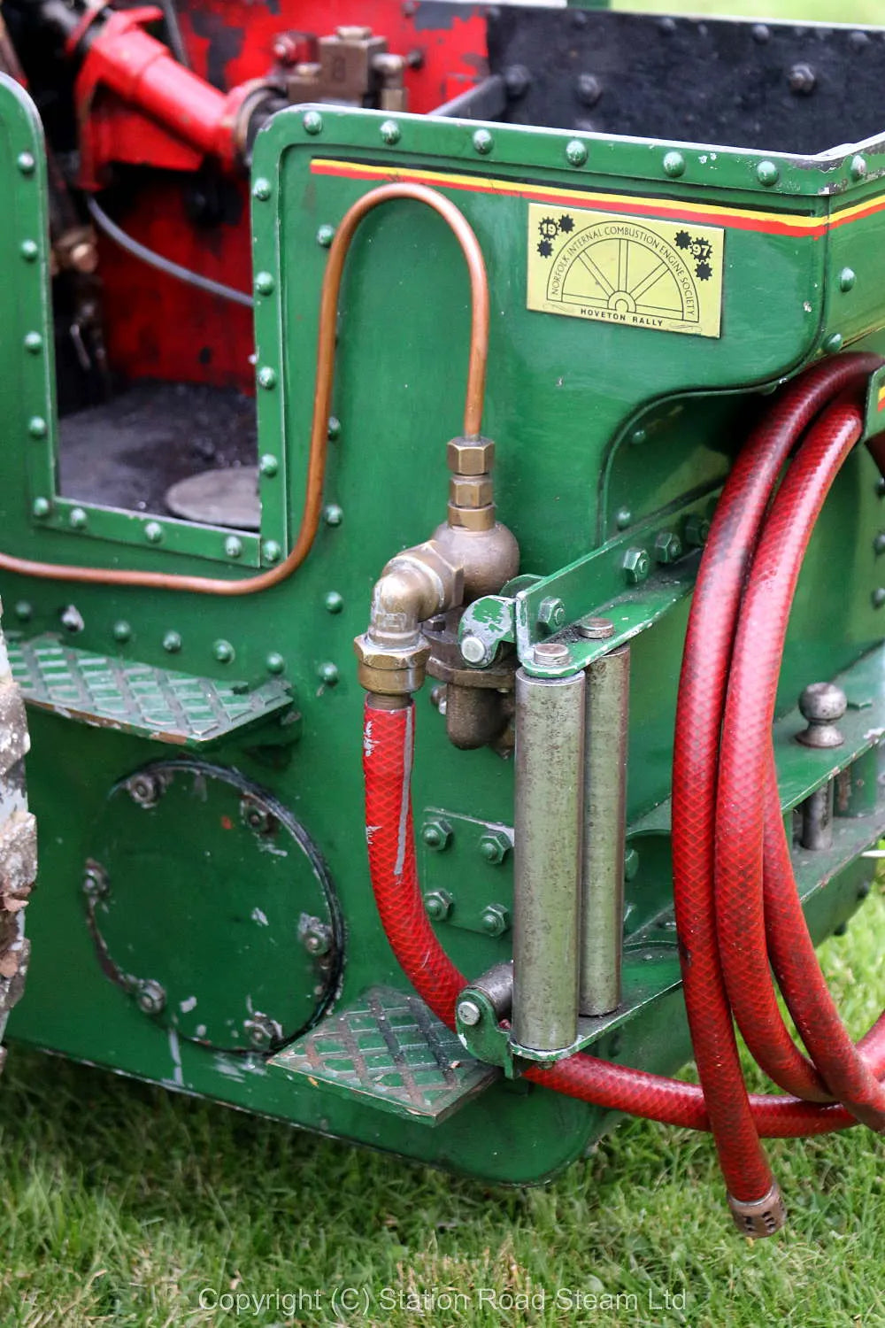 4 inch scale Foster agricultural engine
