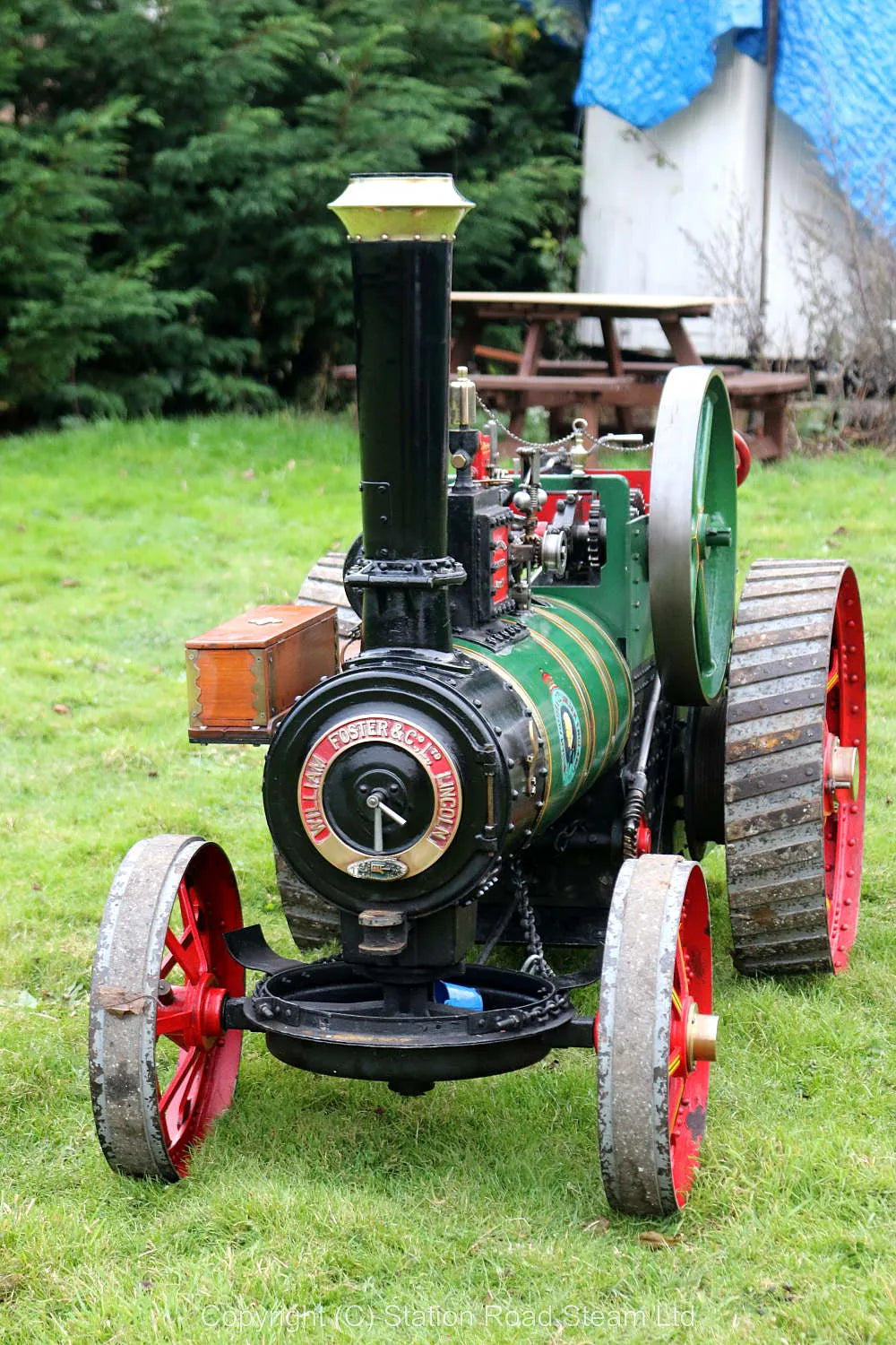 4 inch scale Foster agricultural engine