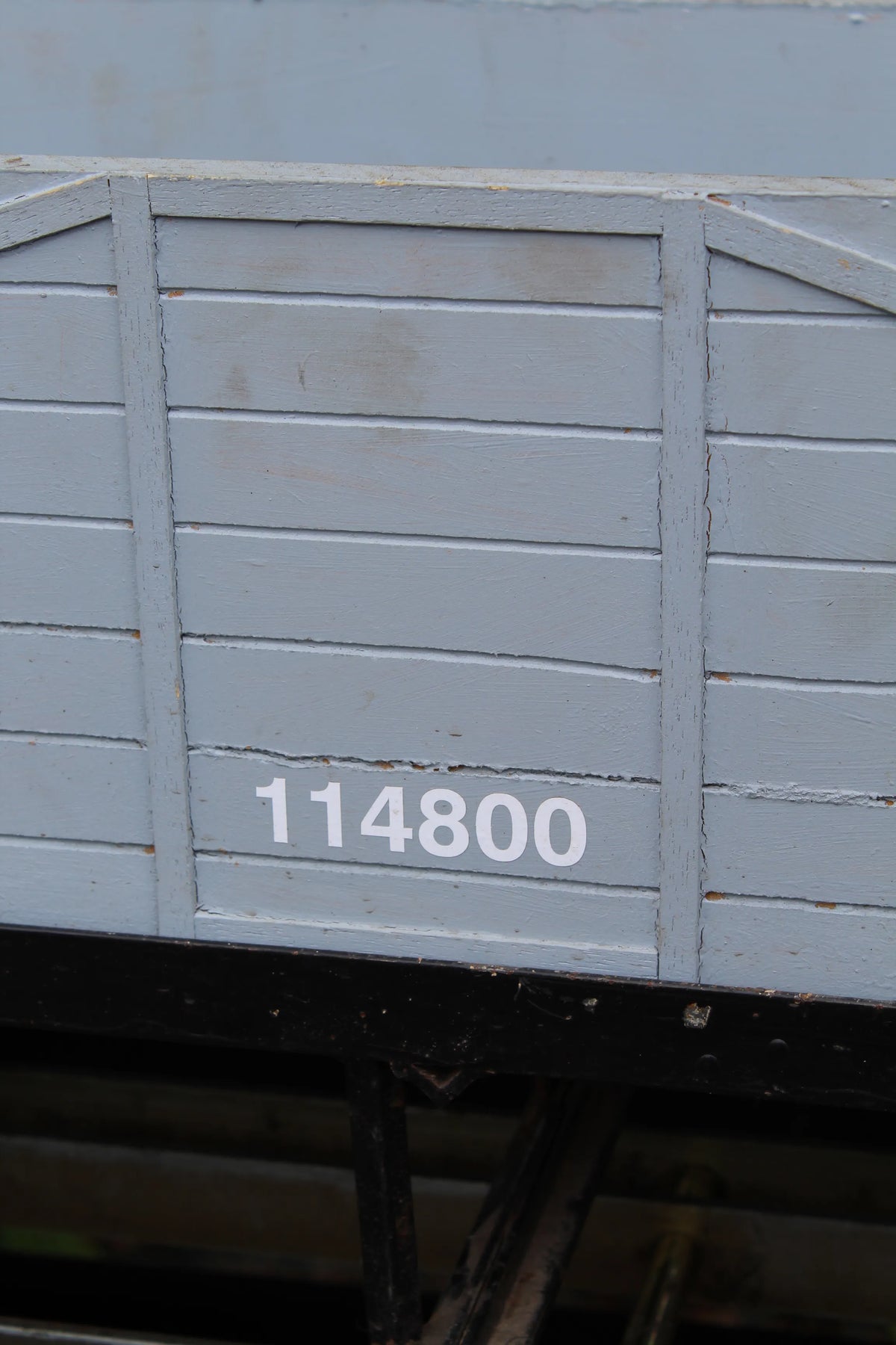 5 inch gauge bogie box wagon driving truck