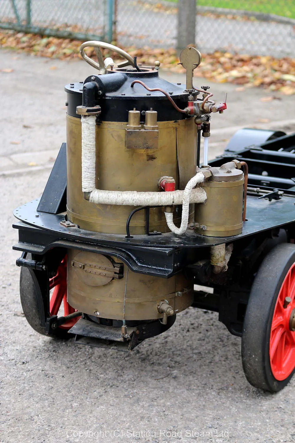 3 inch scale Atkinson steam wagon