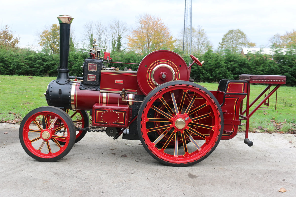 4 inch scale Burrell SCC road locomotive, "Gemini I"